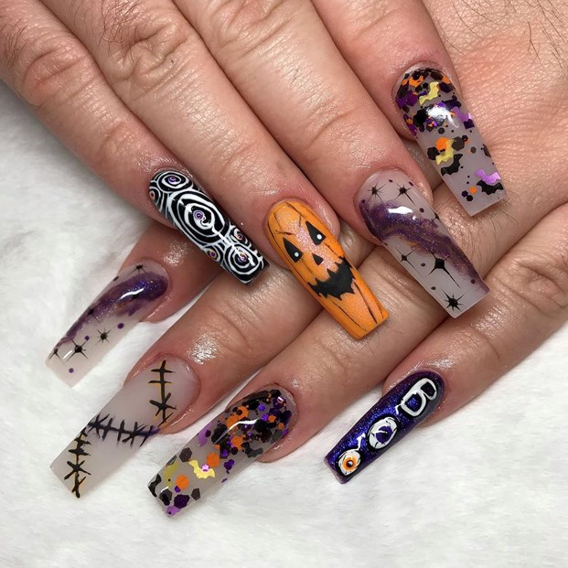 Halloween Nail Inspiration: Spooky Nail Art & Designs To Try | BEAUTY/crew