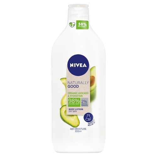 NIVEA Naturally Good Organic and Avocado Hydration Body Lotion