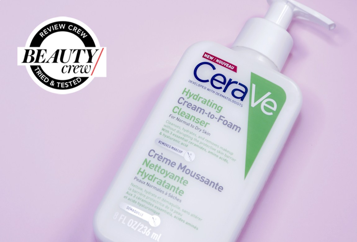 CeraVe Hydrating CreamtoFoam Cleanser Reviews BEAUTY/crew