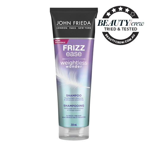 John Frieda Frizz Ease Weightless Wonder Shampoo Review BEAUTY/crew