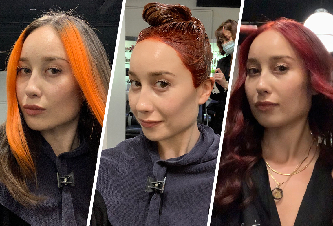 I Dyed My Hair Red In Just One Salon Visit | BEAUTY/crew