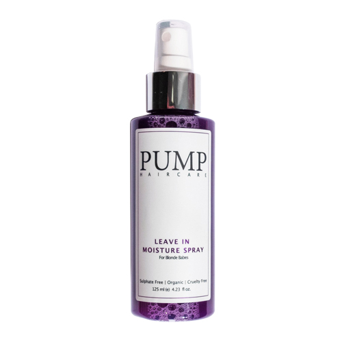 PUMP Haircare Blonde leaveIn Moisture Spray Review BEAUTY/crew