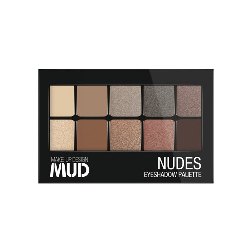 MUD Eyeshadow 10 Pan Palette - Nudes