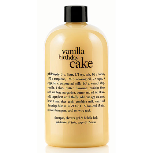 Buy Philosophy Vanilla Birthday Cake Shampoo Bath And Shower Gel 480ml  Online | Ultra Beauty