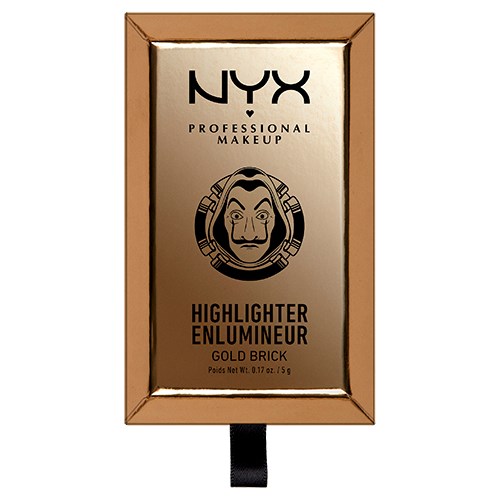NYX Professional Makeup Limited Edition Money Heist Gold Bar Highlighter