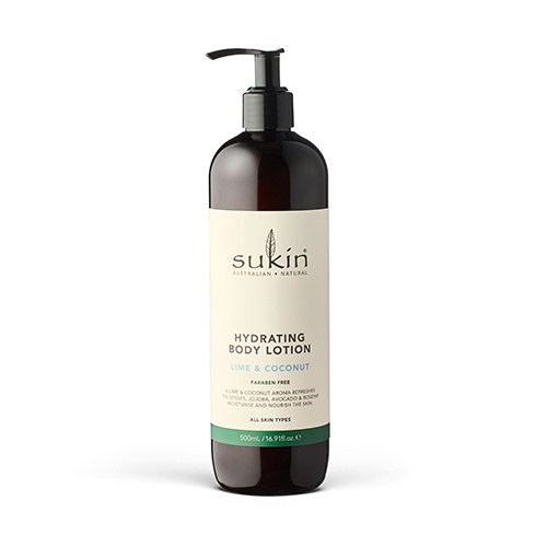 Sukin Naturals Hydrating Body Lotion Lime and Coconut Review BEAUTY