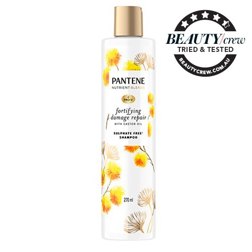 Pantene Pro-V Nutrient Blends Sulphate-free ‘Fortifying Damager Repair’ with Castor Oil’ Shampoo