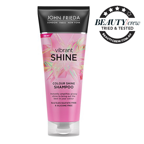 John Frieda Vibrant Shine Colour Shine Shampoo Review BEAUTY/crew