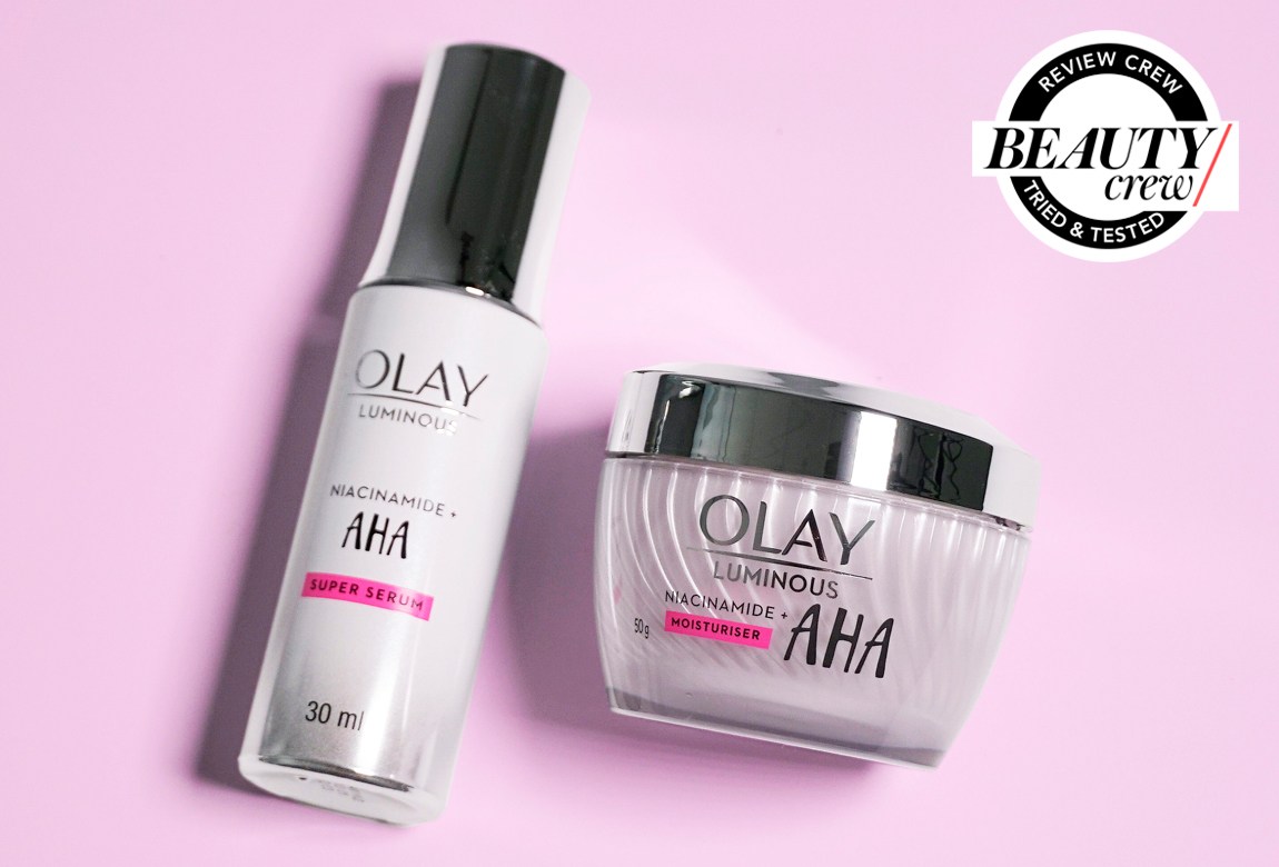 Olay Niacinamide + AHA Super Serum And Moisturiser Reviews BEAUTY/crew