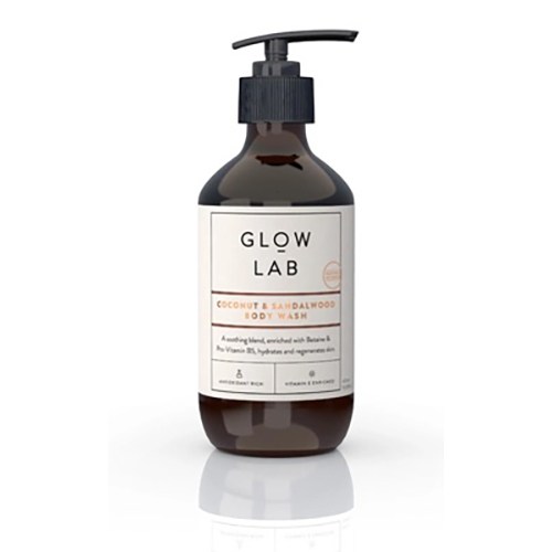Glow Lab Coconut & Sandalwood Body Wash Review BEAUTY/crew