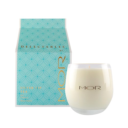 MOR Silver Tip Tea Soy Candle