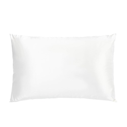HER HEIR HeirSilk Pillowcase - White