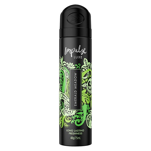 Impulse Luxe Body Spray Emerald Meadow Review BEAUTY/crew