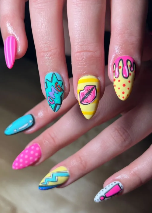 Cartoon Nails