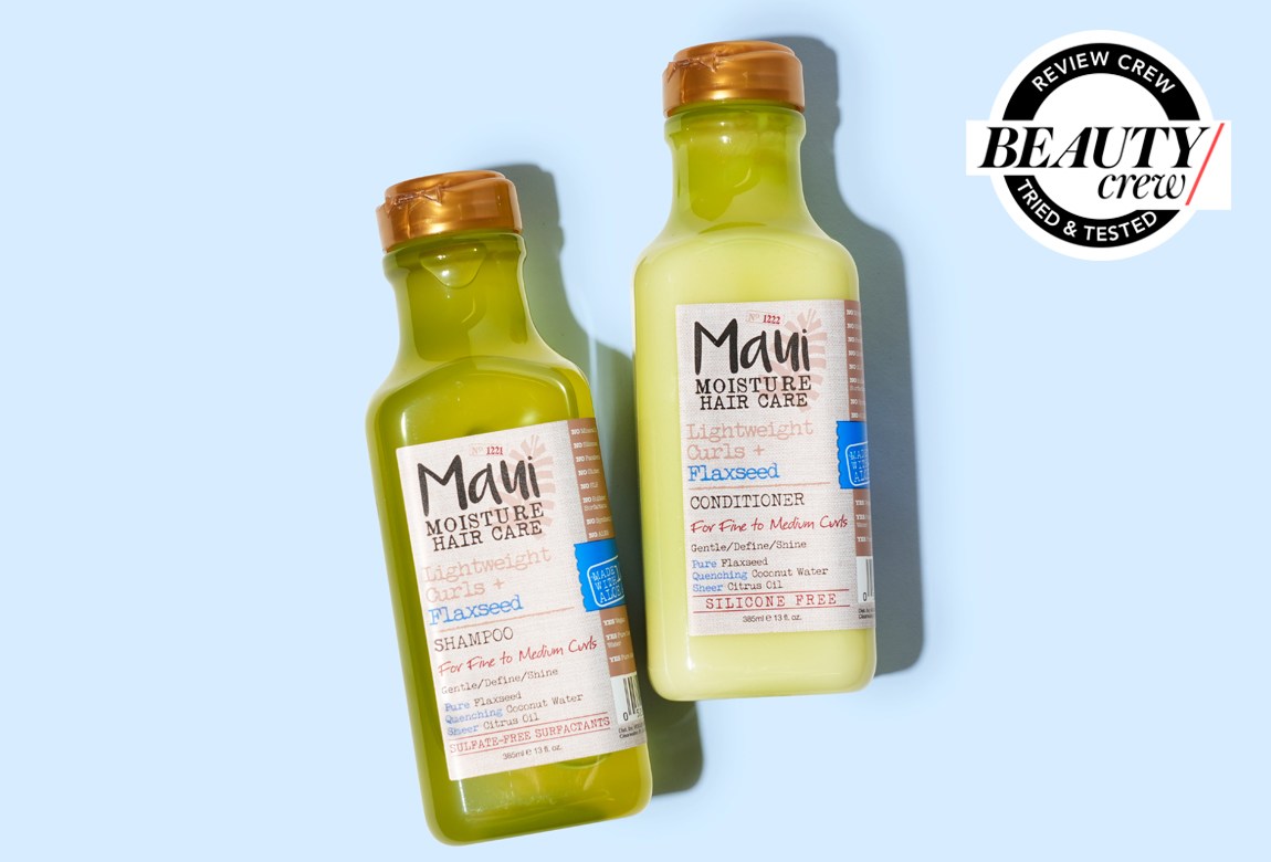 Maui Moisture Lightweight Curls + Flaxseed Shampoo & Conditioner