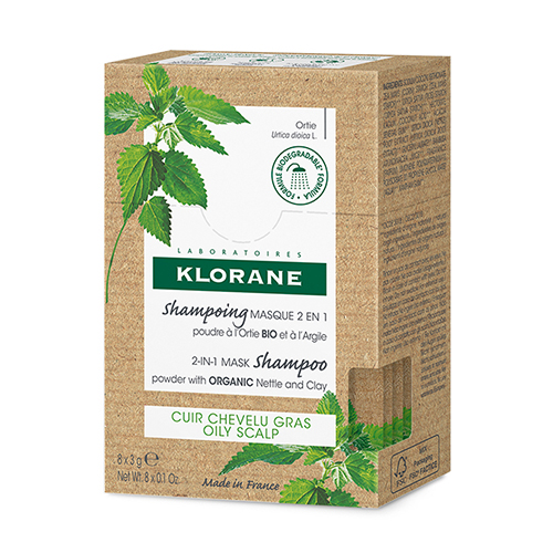 Klorane 2IN1 SHAMPOO POWDER WITH ORGANIC NETTLE AND CLAY Review