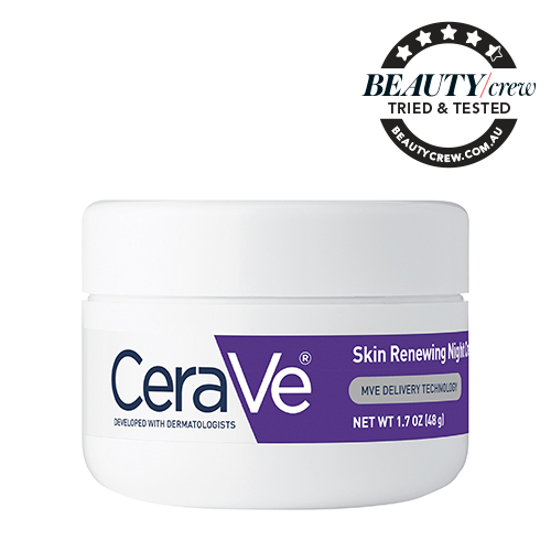 CeraVe Skin Renewing Night Cream Review BEAUTY/crew
