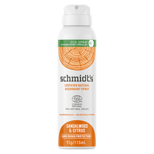 Schmidt's Natural Deodorant Spray Sandalwood & Citrus Review BEAUTY/crew