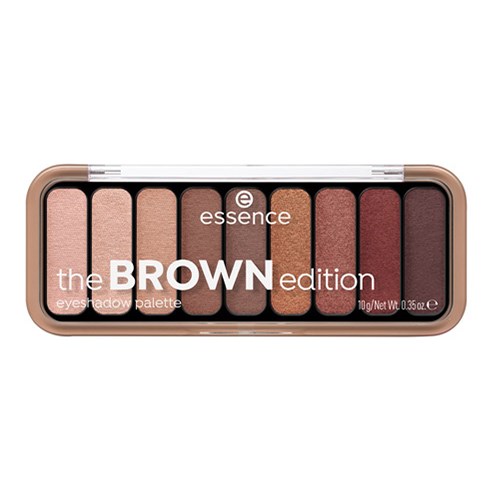 essence the BROWN edition eyeshadow palette