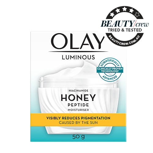 Olay Niacinamide Honey Peptide Serum & Moisturiser Reviews BEAUTY/crew