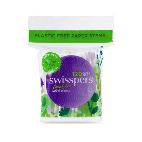 Swisspers® Cotton Tips with Paper Stems