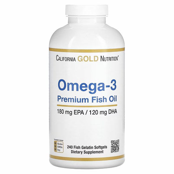 California Gold Nutrition Omega-3 Premium Fish Oil