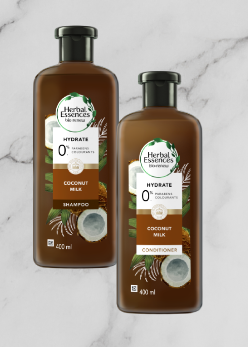 Shampoo Herbal Essences Hydrate Coconut Milk x 400 ml