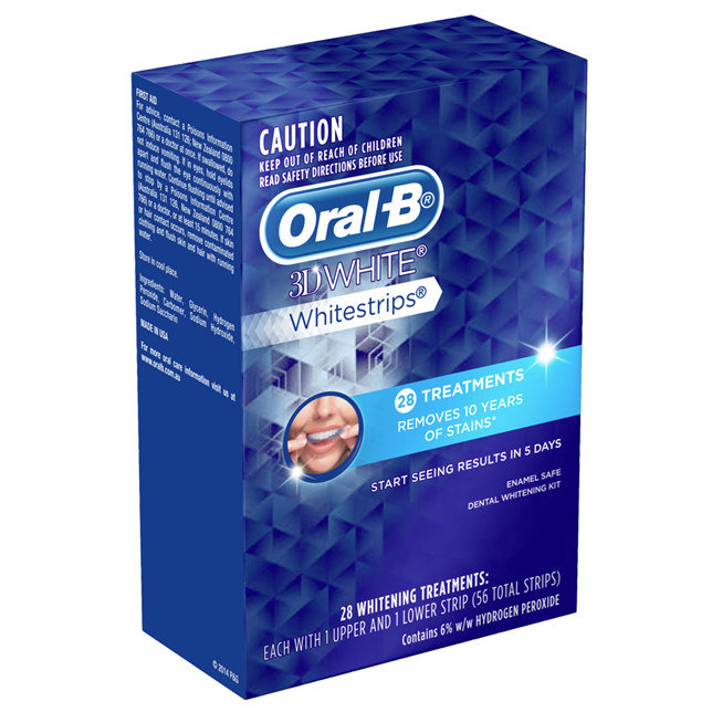 Oral-B 3D White Whitestrips 28 Treatments