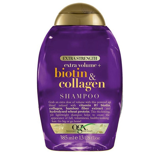 Ogx Extra Strength Extra Volume + Biotin & Collagen Shampoo