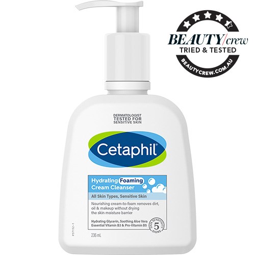 Cetaphil Hydrating Foaming Cream Cleanser 