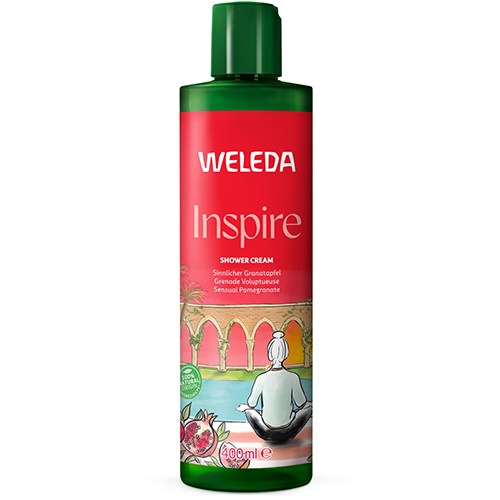 Weleda Inspire Shower Cream – Pomegranate