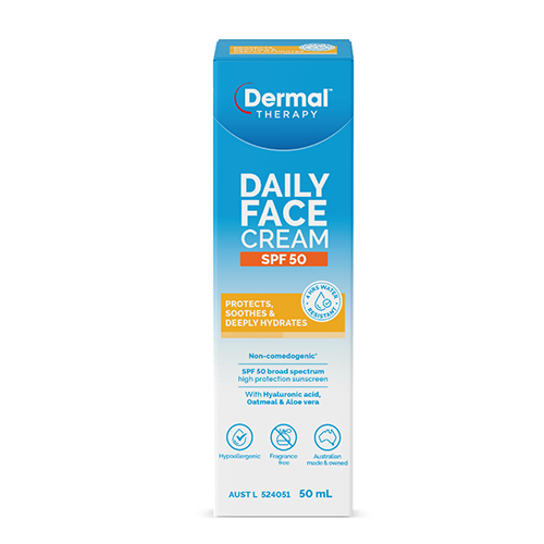Dermal Therapy Daily Face Cream SPF 50
