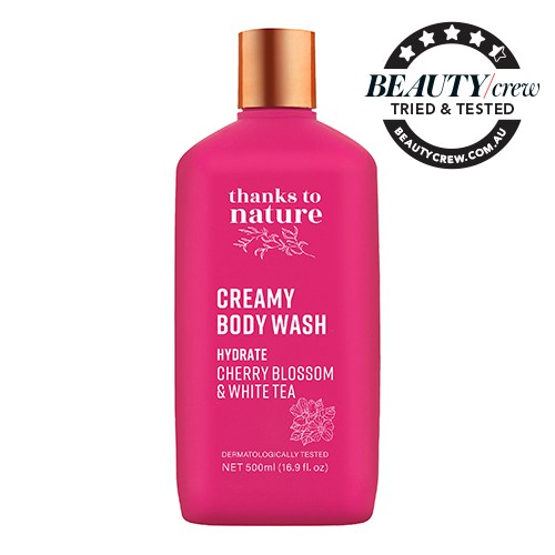 Thanks to Nature Creamy Body Wash Hydrate Cherry Blossom & White Tea